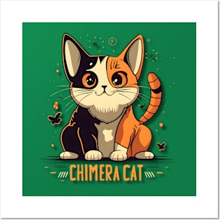 Chimera cat Posters and Art